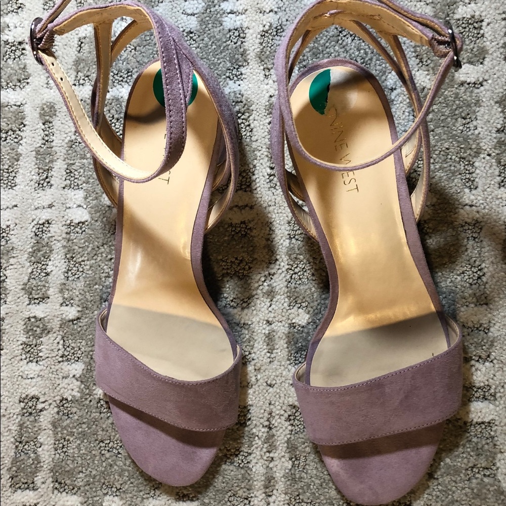Nine West Lilac Purple Heels